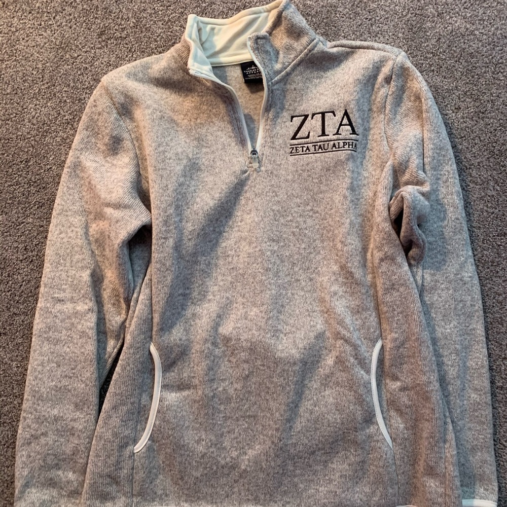 Zeta Tau Alpha quarter zip